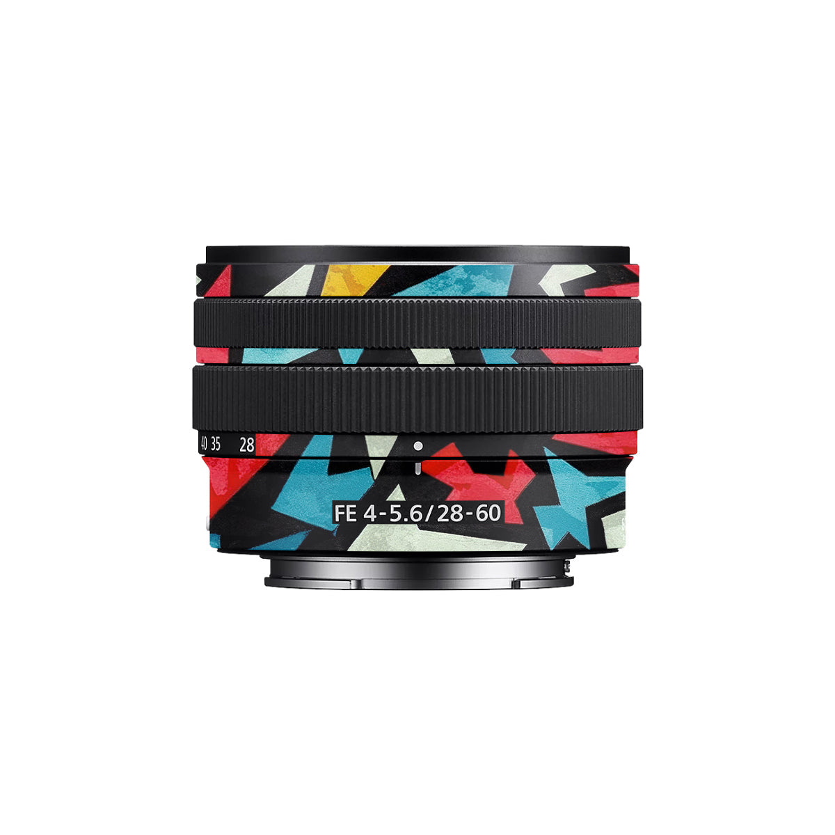 Pop Art Lightning Sony FE 28-60mm F/4-5.6 Camera Lens Skin