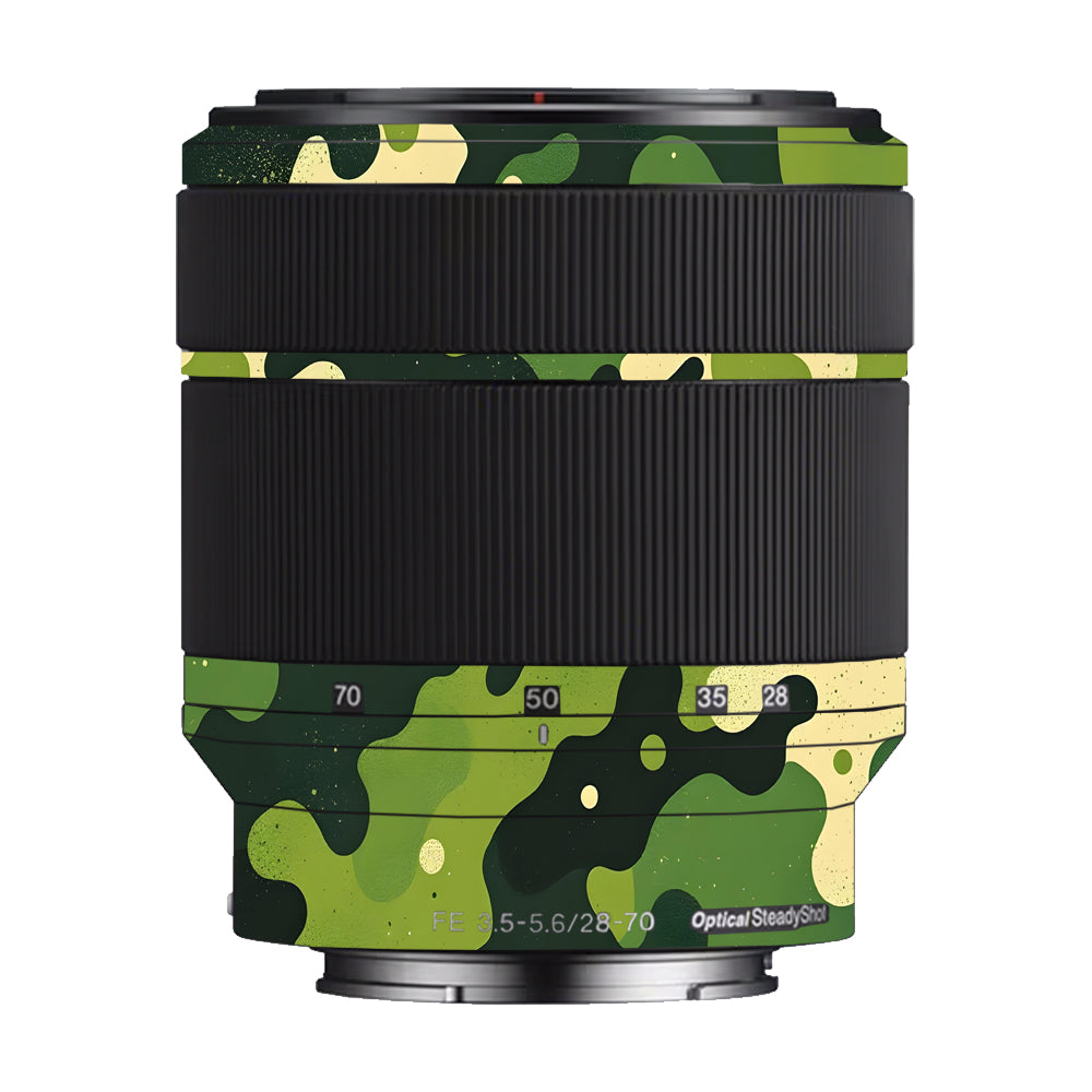 Camouflage Pattern Sony FE 28–70mm f/3.5–5.6 OSS Camera Lens Skin