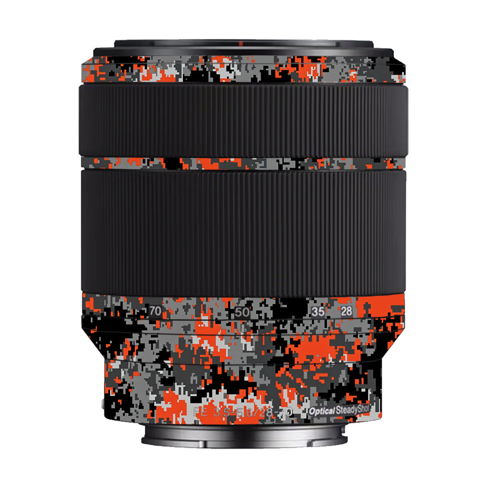 Inferno Pixel Sony FE 28–70mm f/3.5–5.6 OSS Camera Lens Skin