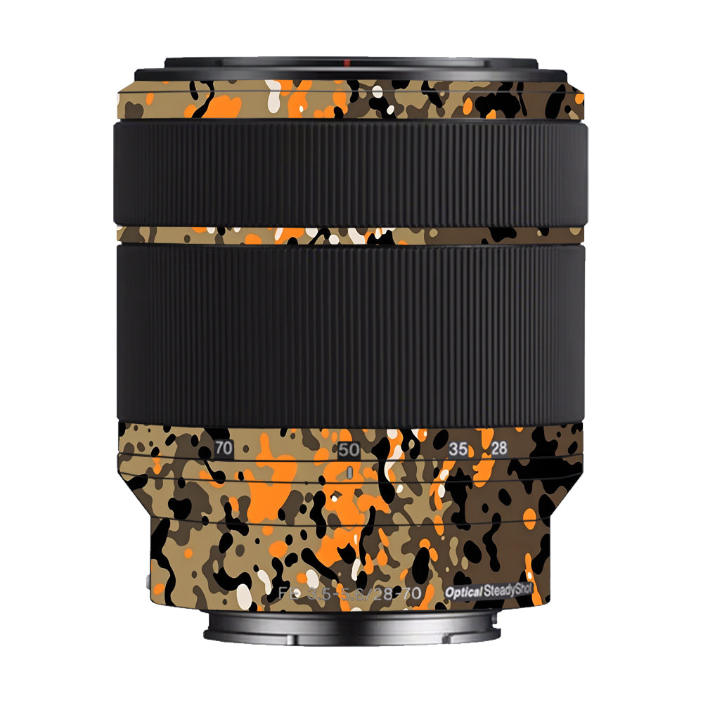 Orange Brown Spot Sony FE 28–70mm f/3.5–5.6 OSS Camera Lens Skin