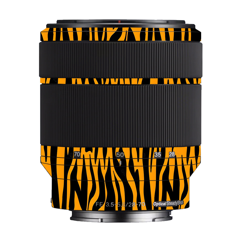 Savanna Tiger Stripes Sony FE 28–70mm f/3.5–5.6 OSS Camera Lens Skin