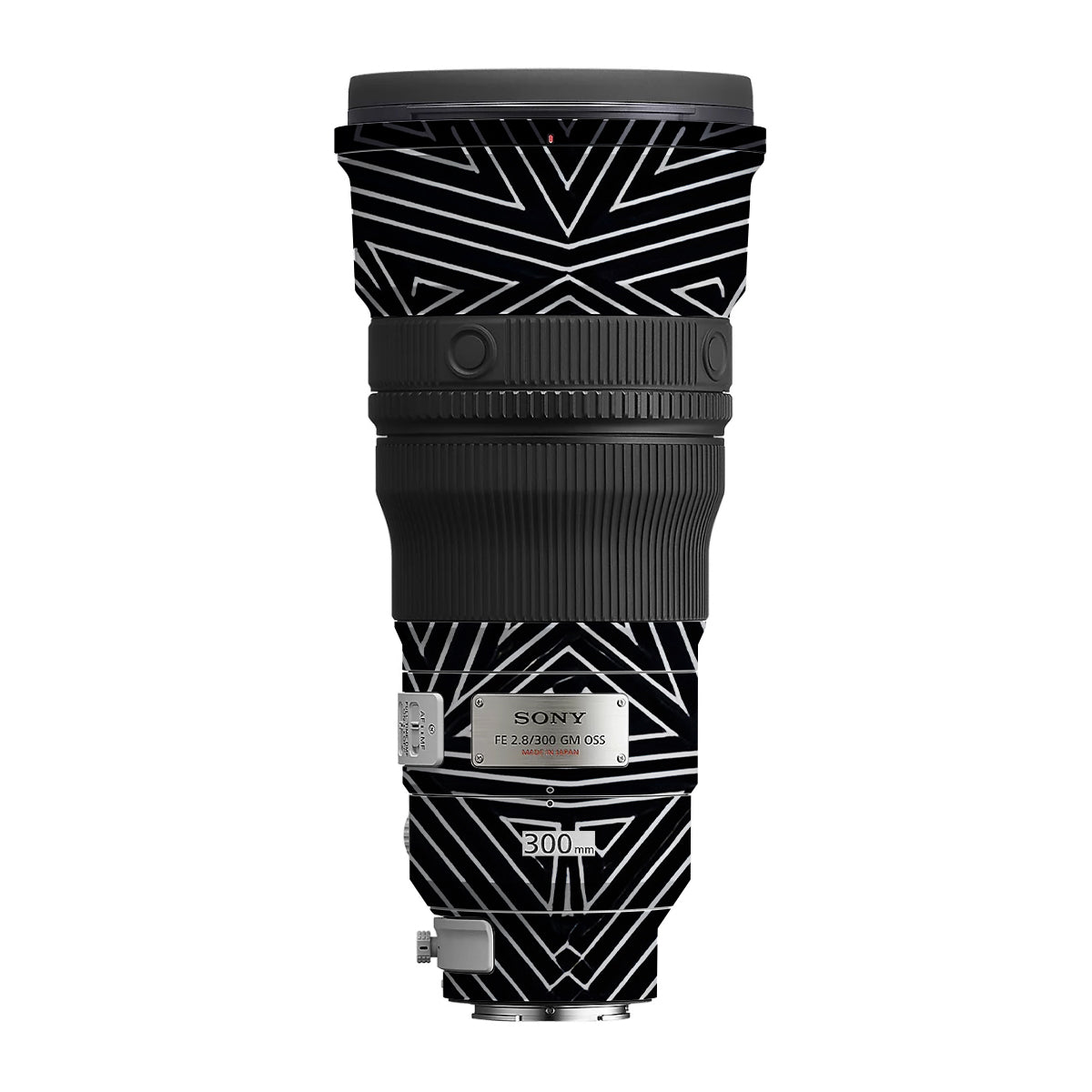Geometric Pattern Sony FE 300mm F/2.8 GM OSS Camera Lens Skin
