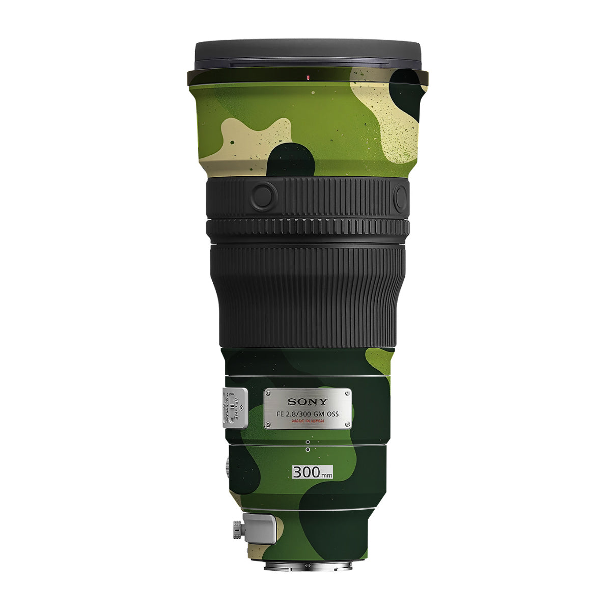 Camouflage Pattern Sony FE 300mm F/2.8 GM OSS Camera Lens Skin