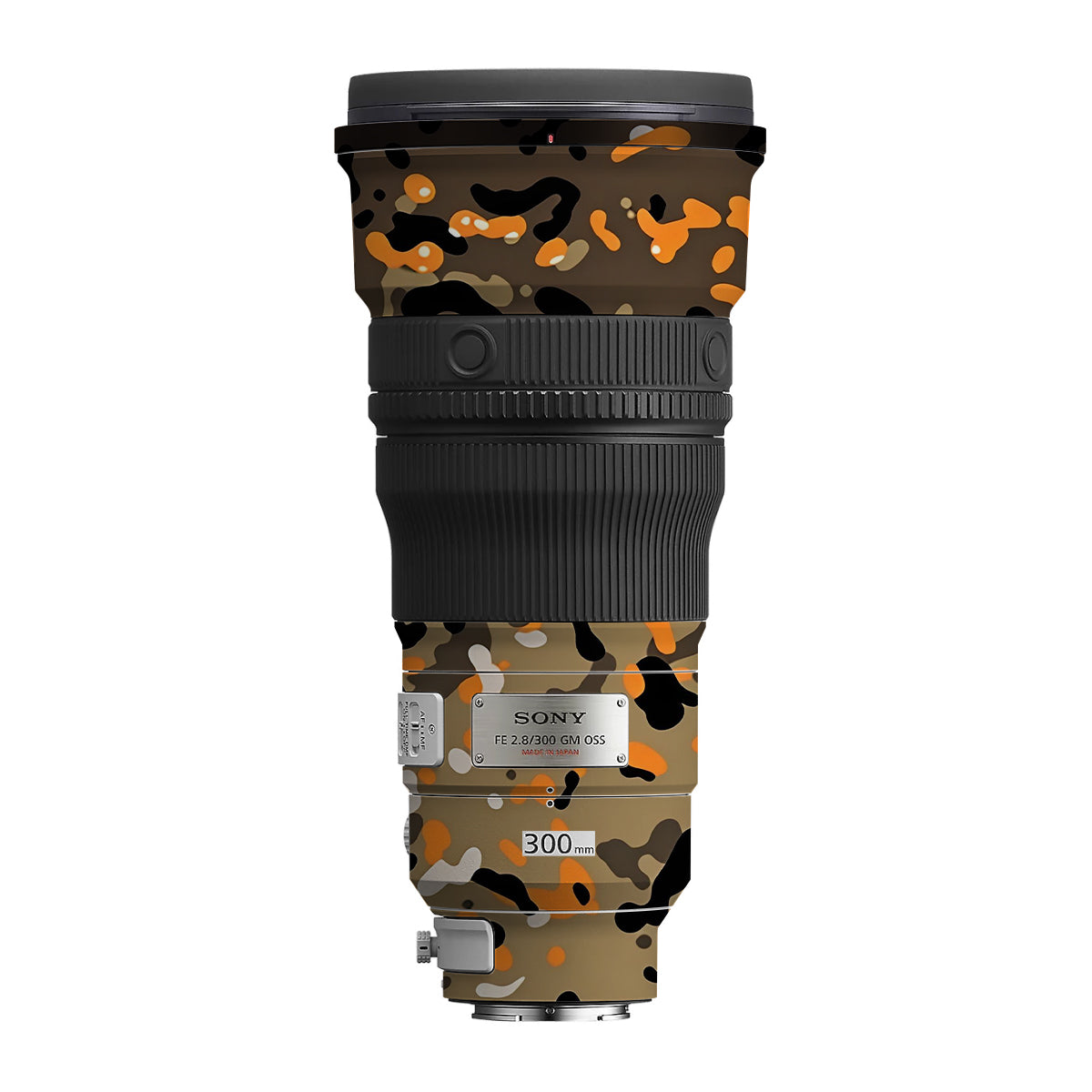 Orange Brown Spot Sony FE 300mm F/2.8 GM OSS Camera Lens Skin