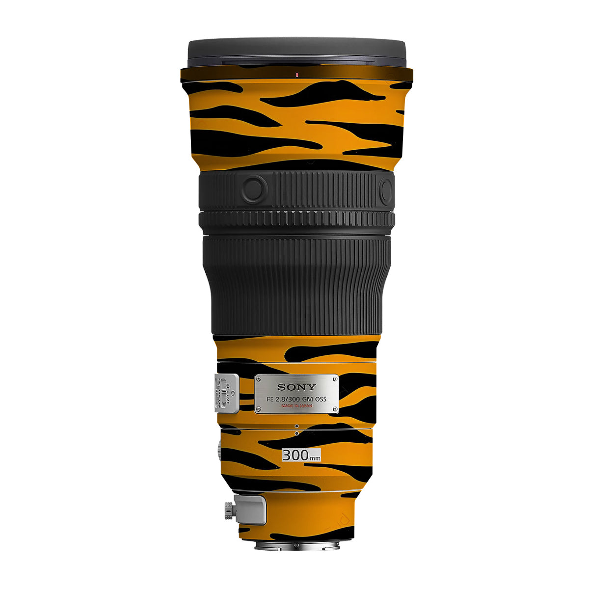 Savanna Tiger Stripes Sony FE 300mm F/2.8 GM OSS Camera Lens Skin