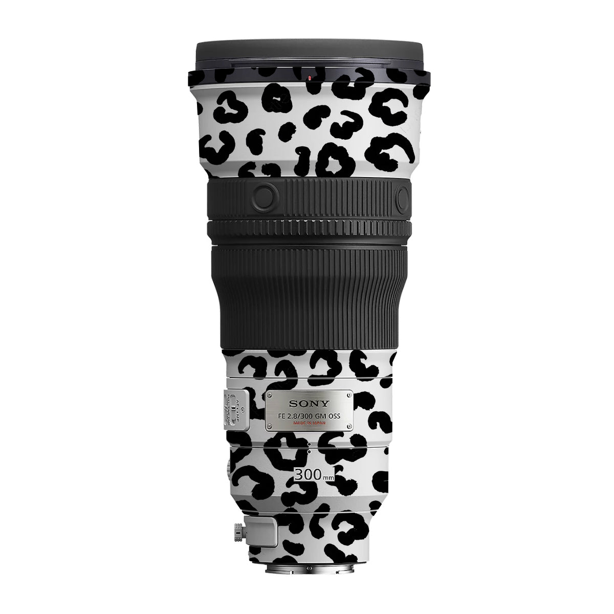 White Leopard Sony FE 300mm F/2.8 GM OSS Camera Lens Skin