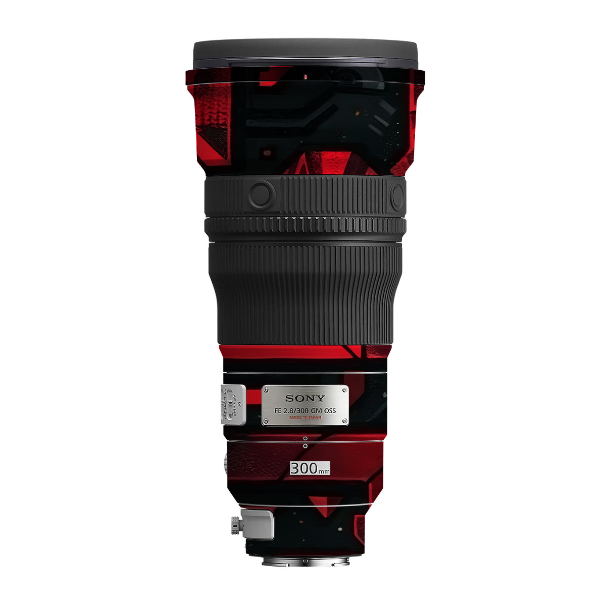 Cyber Maze Circuit Sony FE 300mm F/2.8 GM OSS Camera Lens Skin