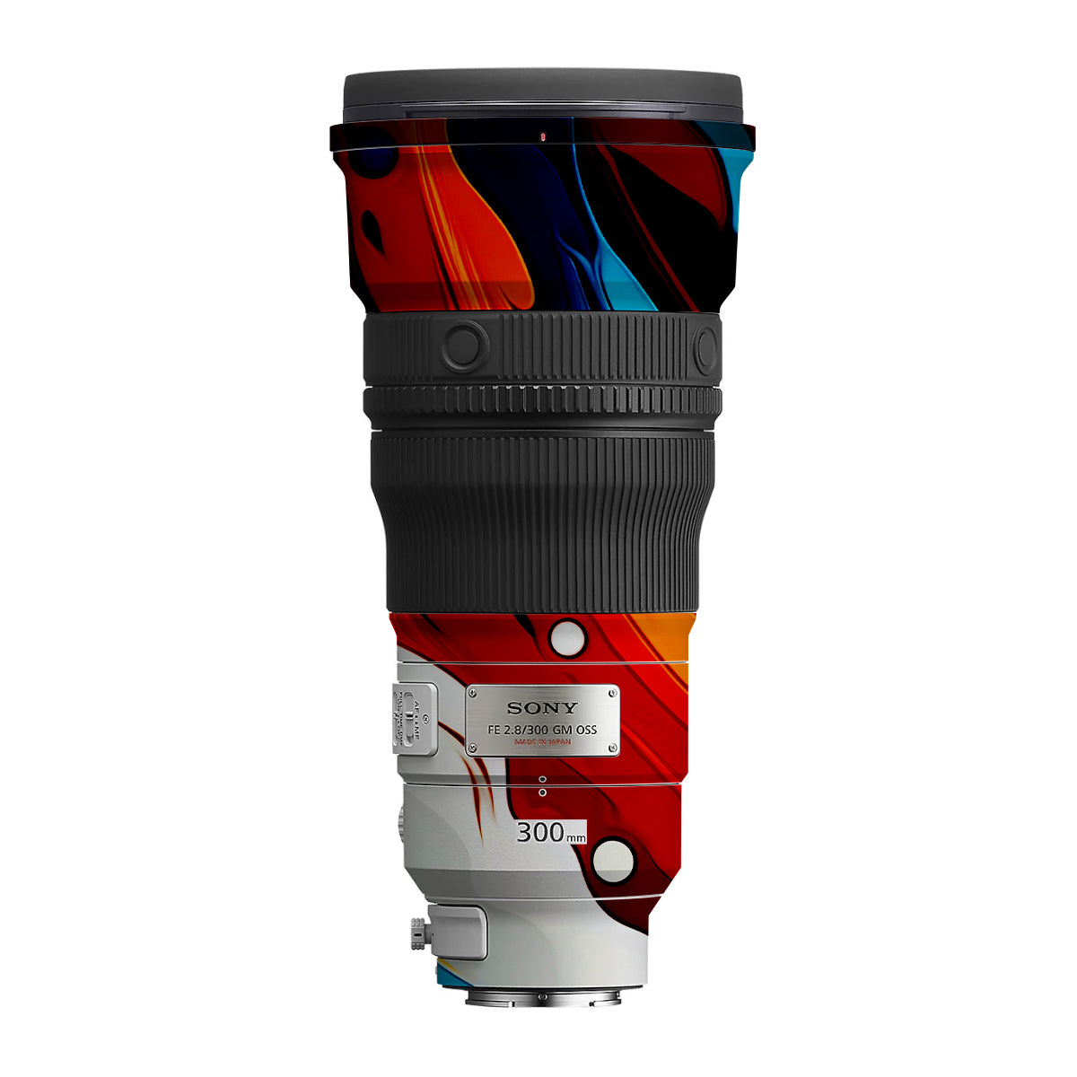 Fire & Ice Flow Sony FE 300mm F/2.8 GM OSS Camera Lens Skin