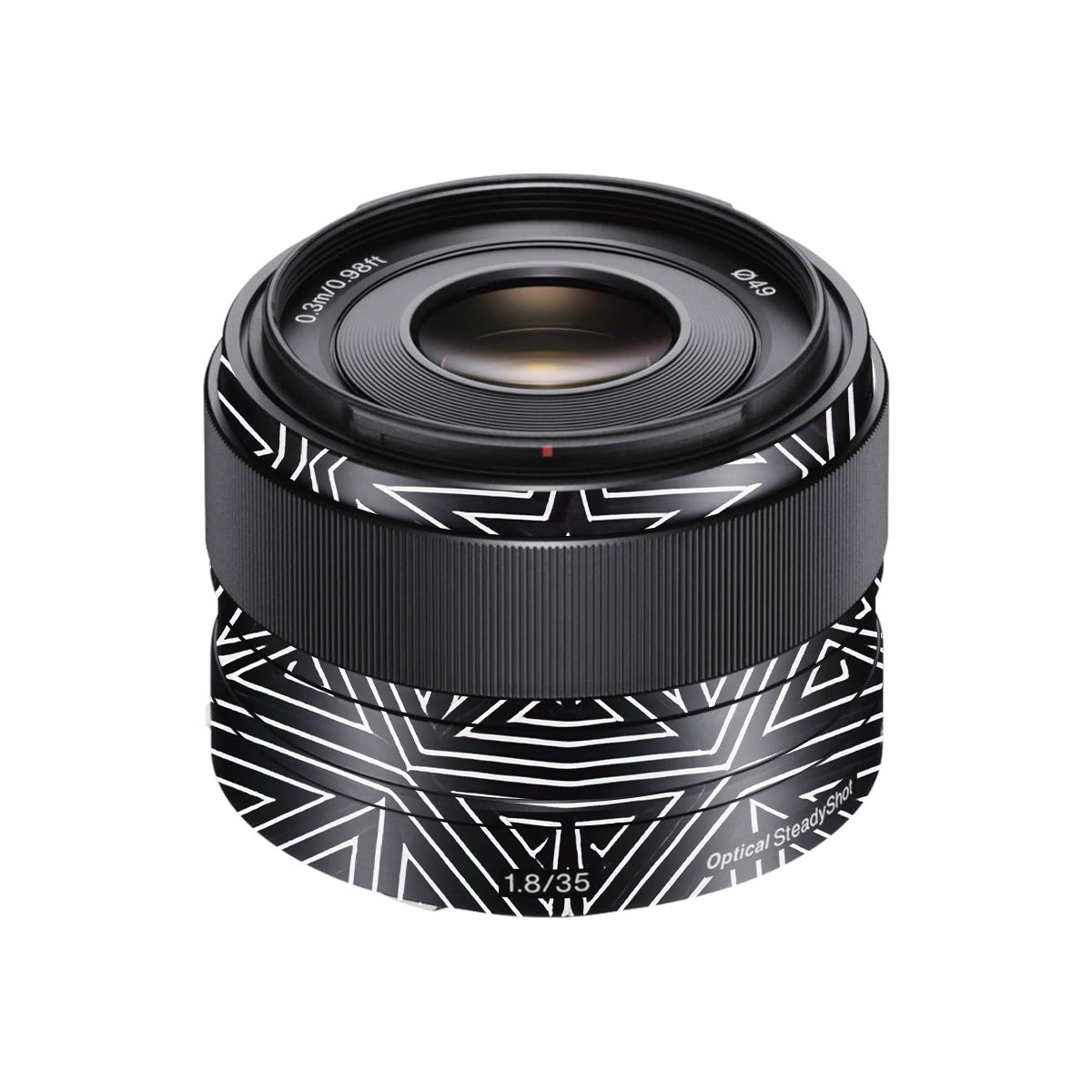 Geometric Pattern Sony FE 35mm F/1.8 Camera Lens Skin