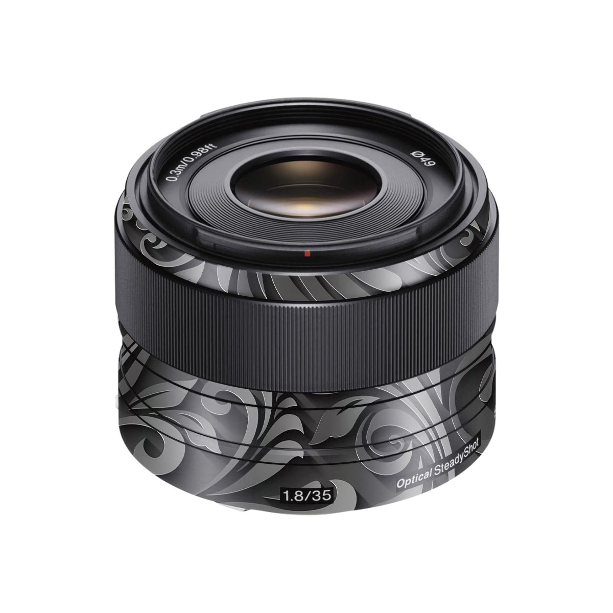 Shadow Swirl Sony FE 35mm F/1.8 Camera Lens Skin