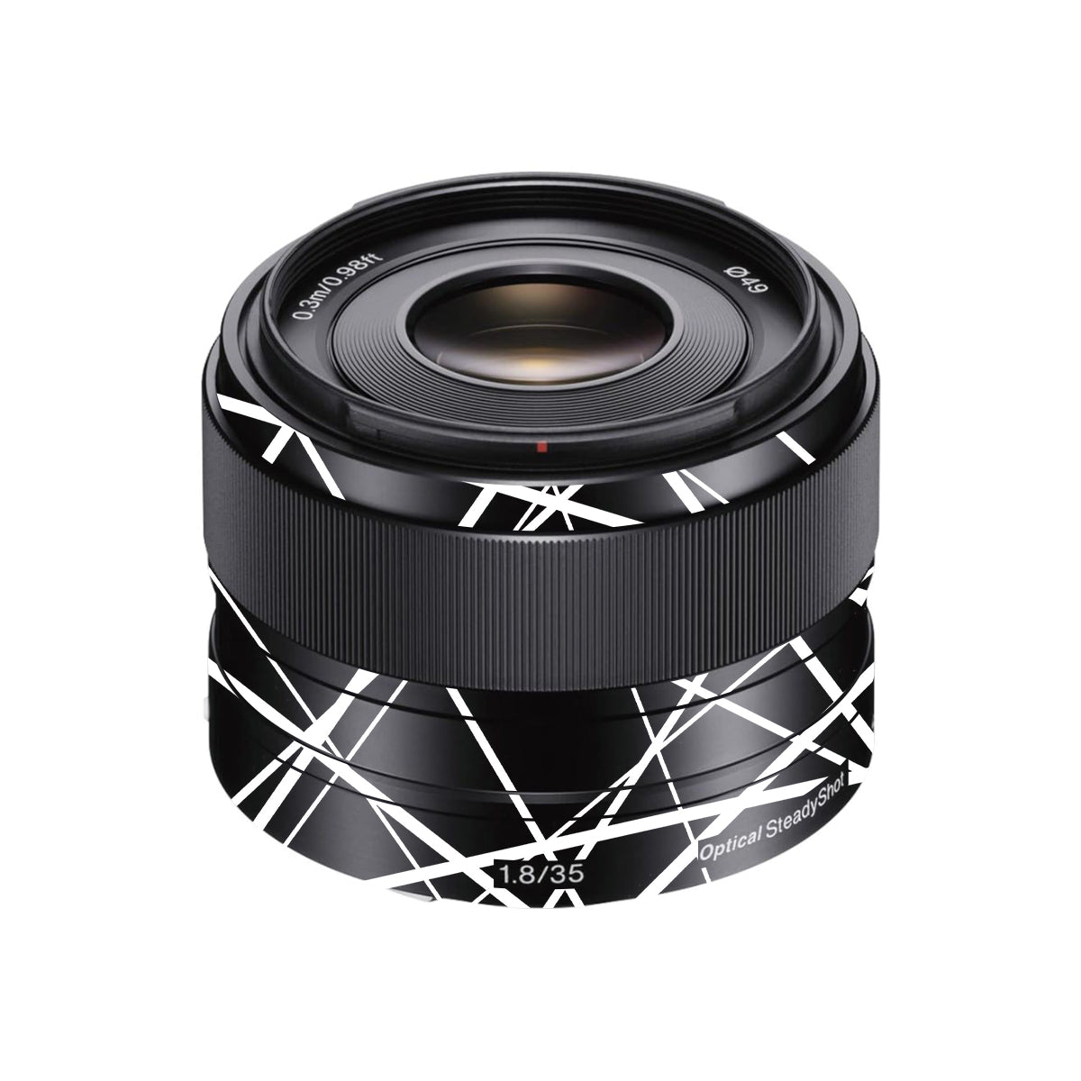 Mono Grid Sony FE 35mm F/1.8 Camera Lens Skin