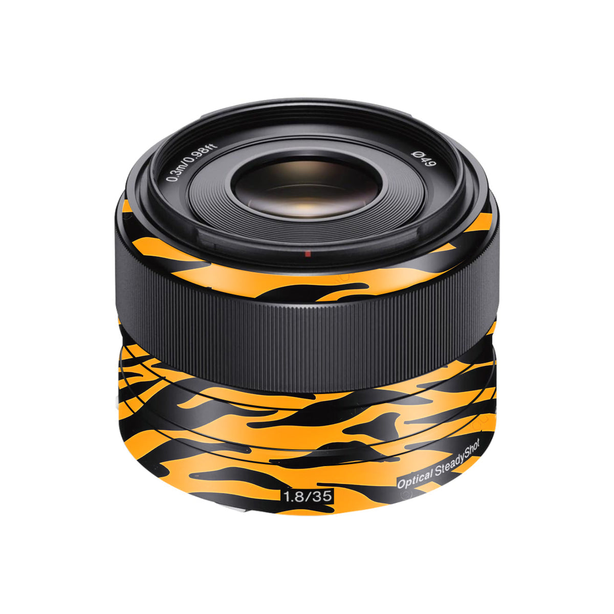 Savanna Tiger Stripes Sony FE 35mm F/1.8 Camera Lens Skin