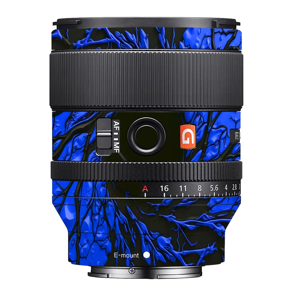 Venom Blue Sony FE 35mm f/1.4 GM Camera Lens Skin