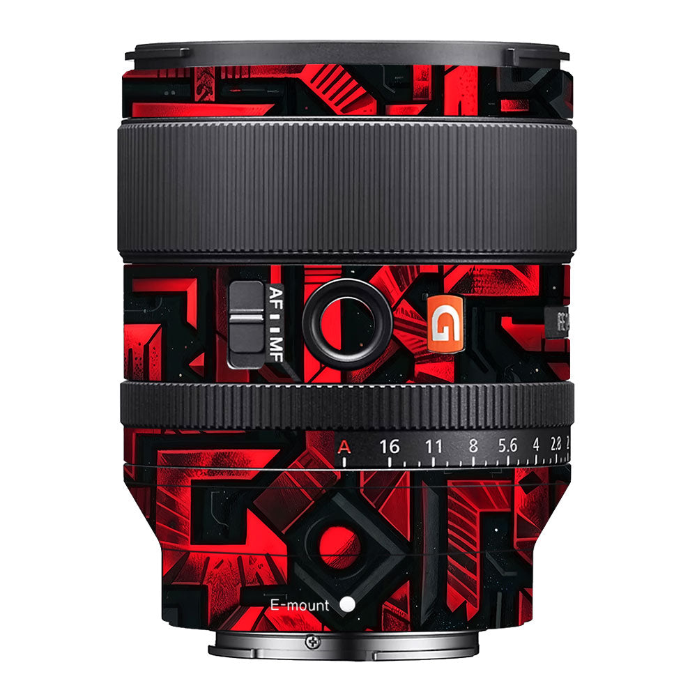 Cyber Maze Circuit Sony FE 35mm f/1.4 GM Camera Lens Skin