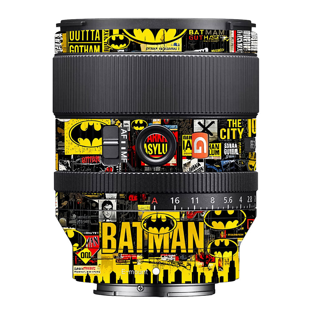 Batman Collage Sony FE 35mm f/1.4 GM Camera Lens Skin