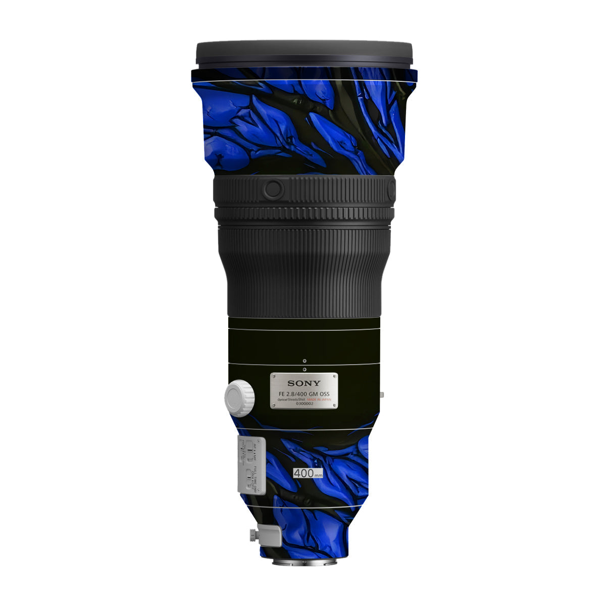 Venom Blue Sony FE 400mm F/2.8 GM Camera Lens Skin