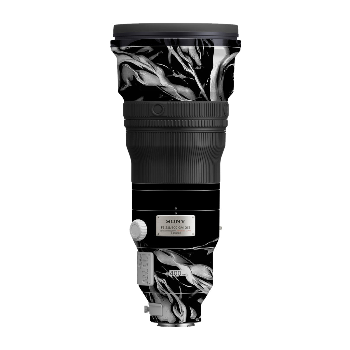 Venom Black Sony FE 400mm F/2.8 GM Camera Lens Skin