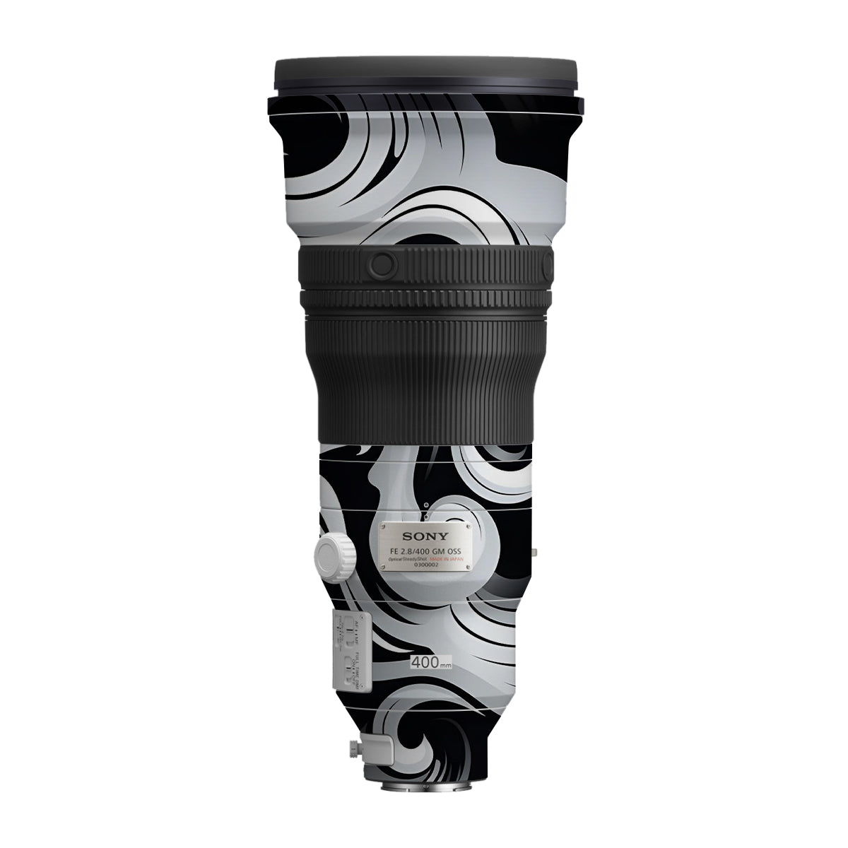 Smoke Swirl Sony FE 400mm F/2.8 GM Camera Lens Skin