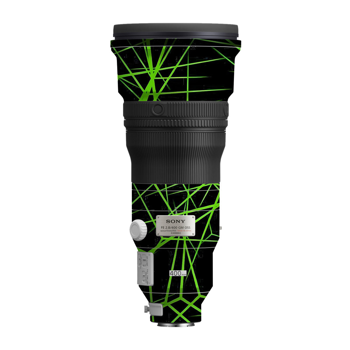 Neon Grid Sony FE 400mm F/2.8 GM Camera Lens Skin