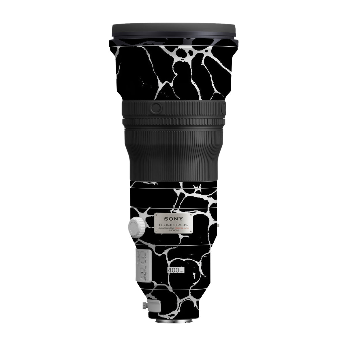 White Web Sony FE 400mm F/2.8 GM Camera Lens Skin