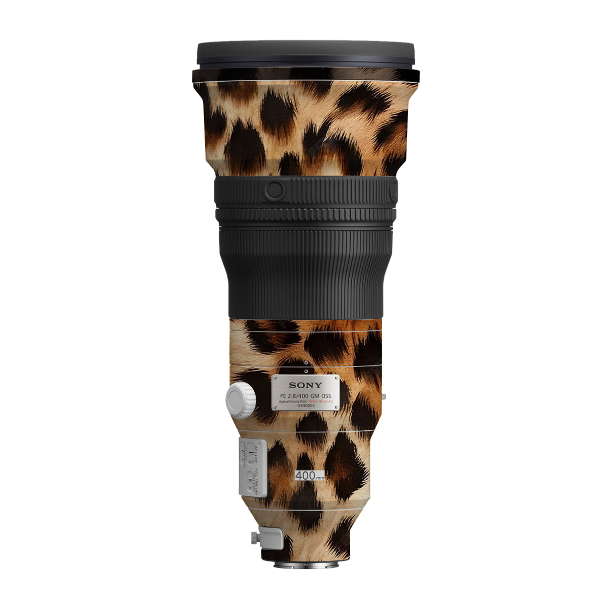 Classic Leopard Spots Sony FE 400mm F/2.8 GM Camera Lens Skin