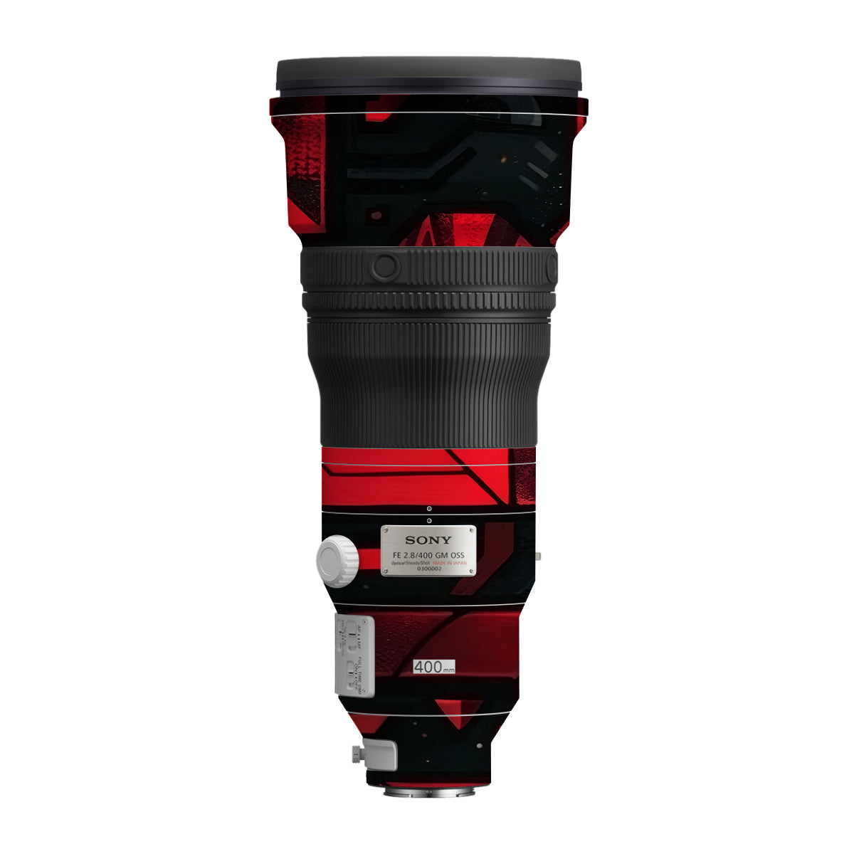 Cyber Maze Circuit Sony FE 400mm F/2.8 GM Camera Lens Skin