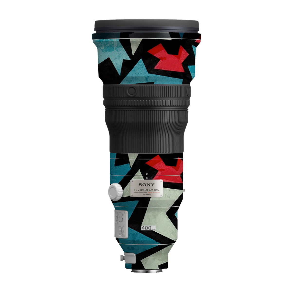 Pop Art Lightning Sony FE 400mm F/2.8 GM Camera Lens Skin