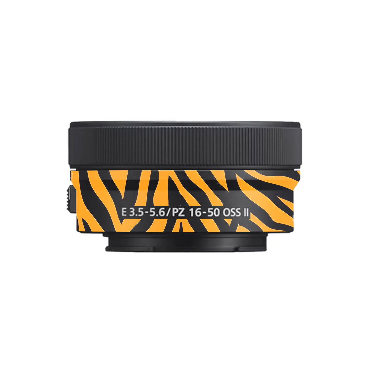 Zebra Gold Pattern Sony E 16-50mm F/3.5-5.6 Camera Lens Skin