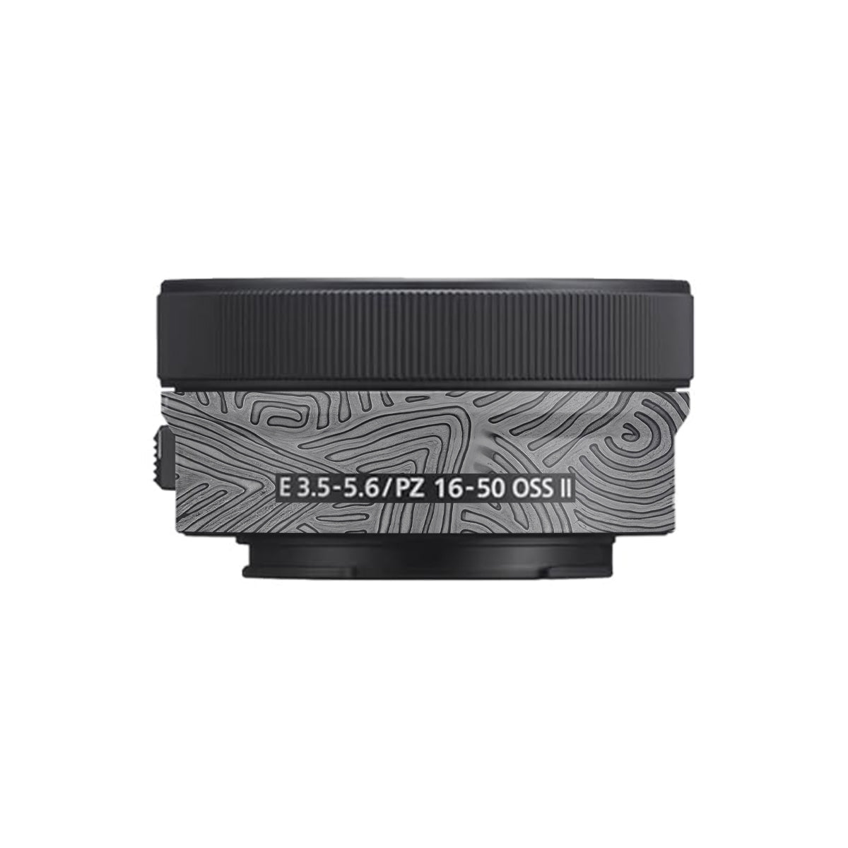 Monochrome Line Maze Sony E 16-50mm F/3.5-5.6 Camera Lens Skin