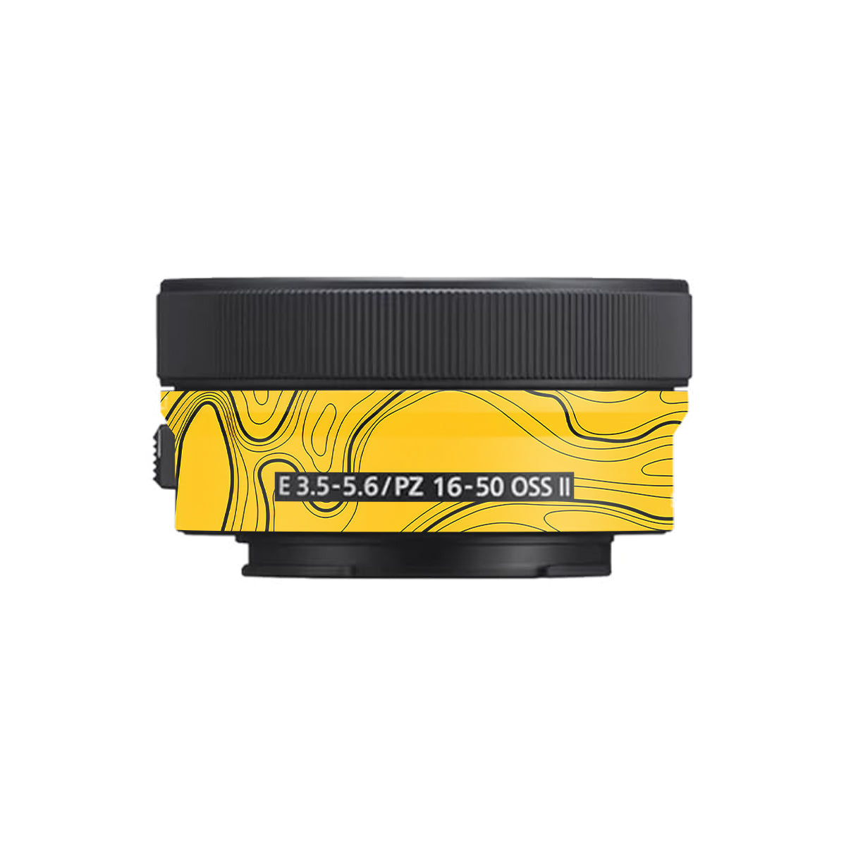 Topographic Map Pattern Sony E 16-50mm F/3.5-5.6 Camera Lens Skin