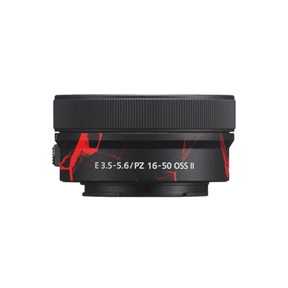 Red Neural Grid Sony E 16-50mm F/3.5-5.6 Camera Lens Skin