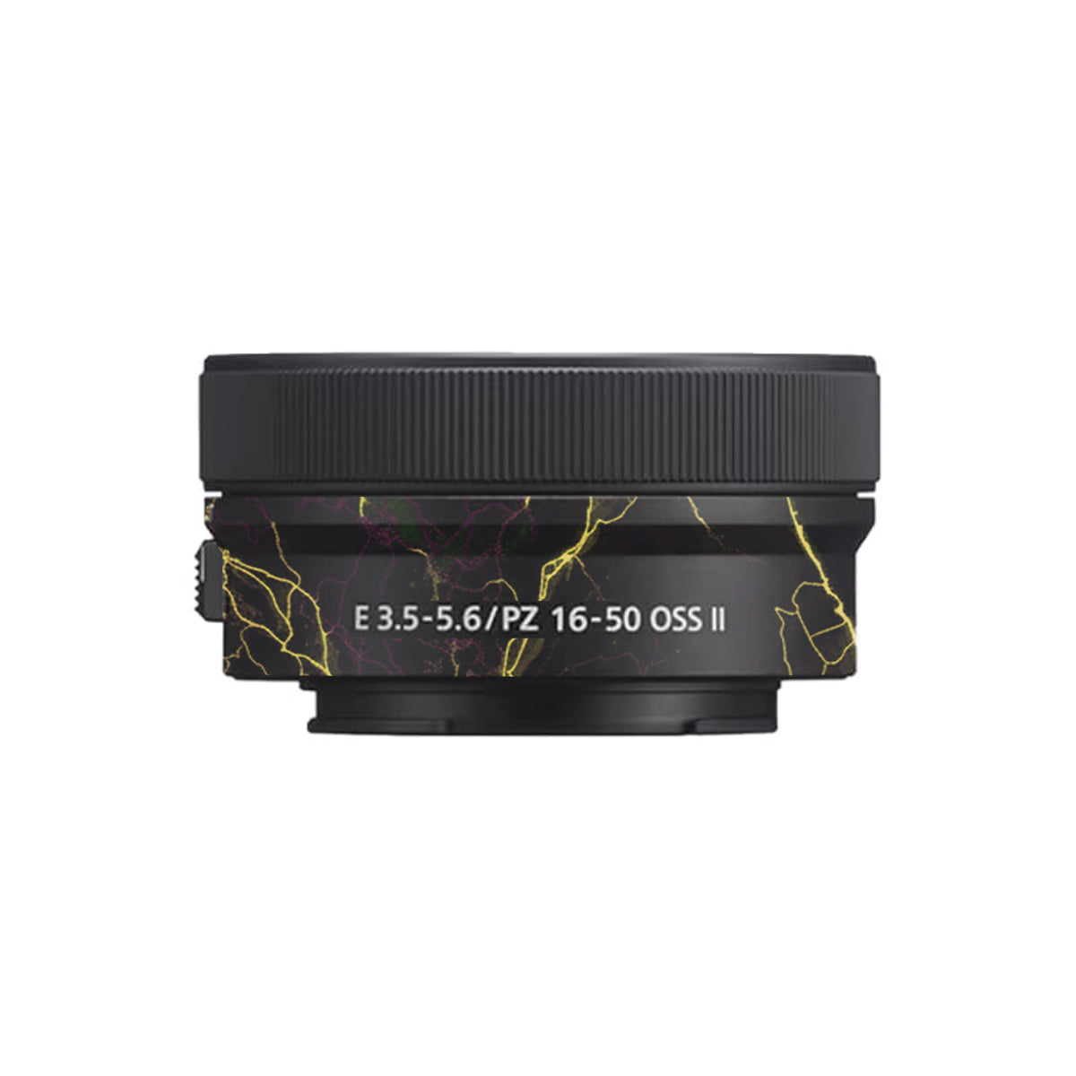 Electric Gold Veins Sony E 16-50mm F/3.5-5.6 Camera Lens Skin