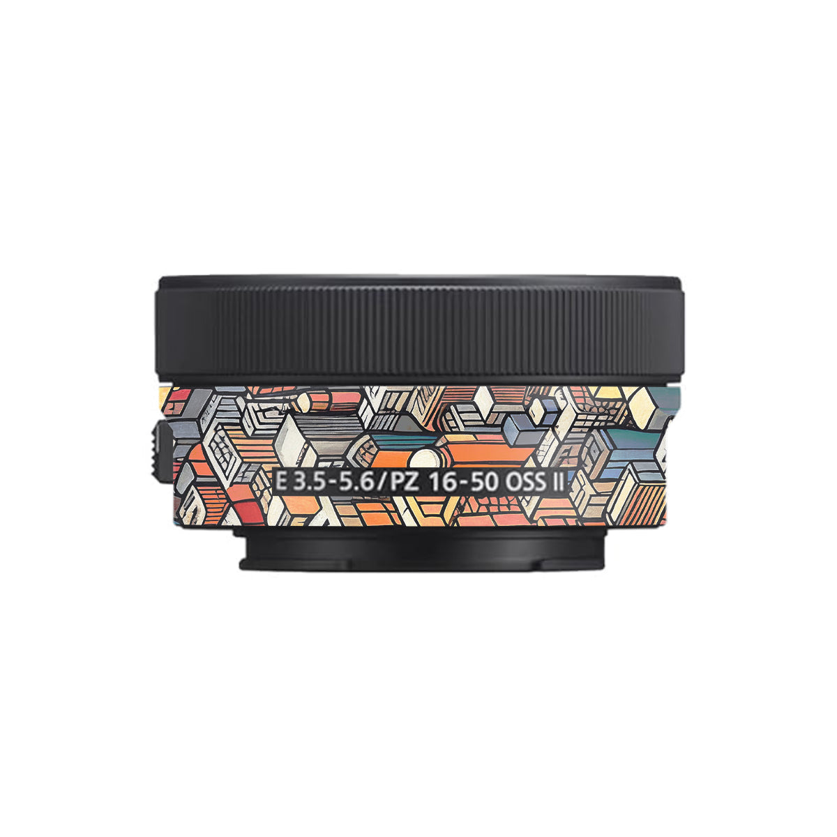 Isometric Cityscape Sony E 16-50mm F/3.5-5.6 Camera Lens Skin