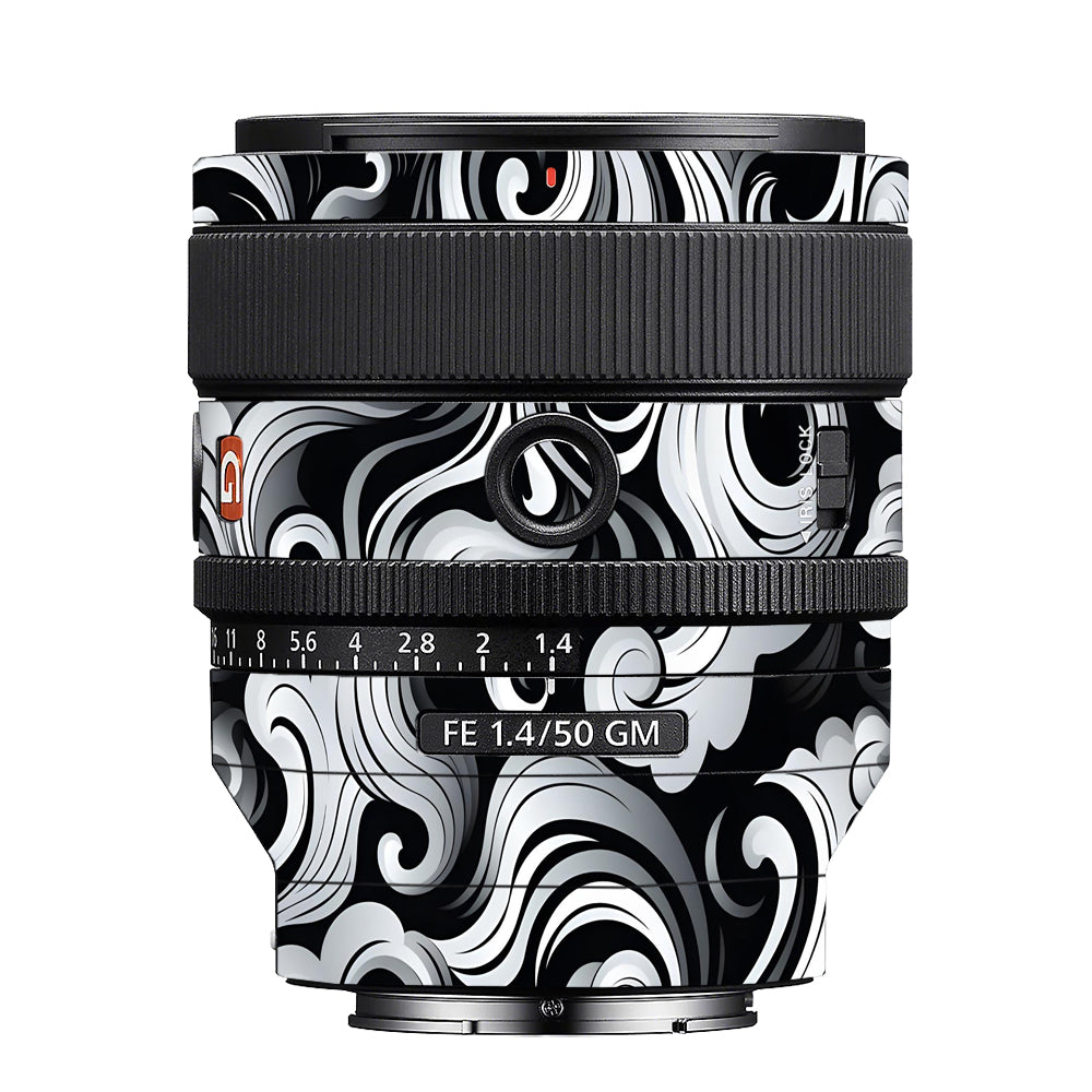 Smoke Swirl Sony FE 50mm f/1.4 GM Camera Lens Skin