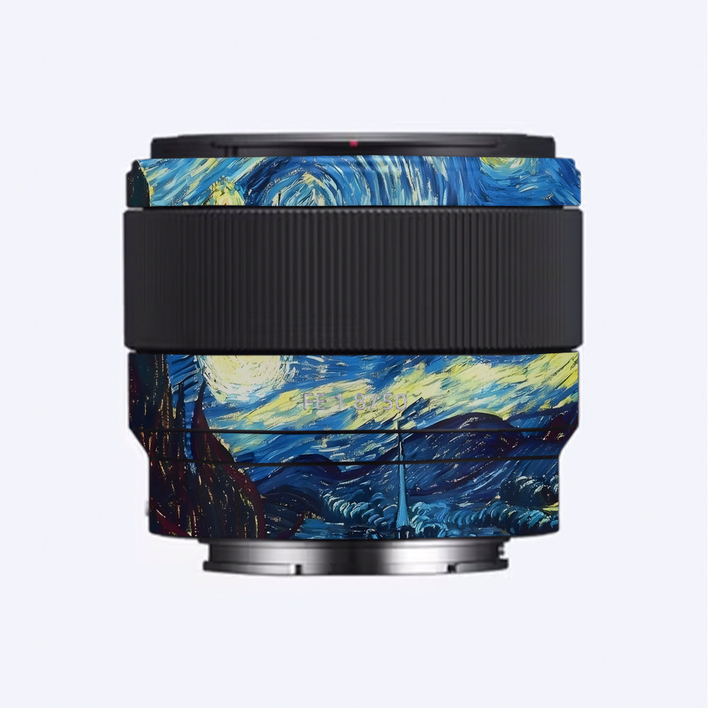 Starry Night Art Sony FE 50mm f/1.8 Camera Lens Skin