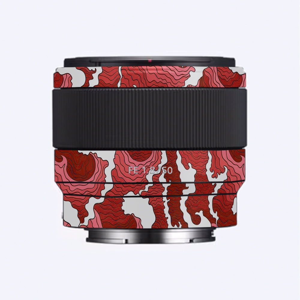 Cherry Waves Sony FE 50mm f/1.8 Camera Lens Skin