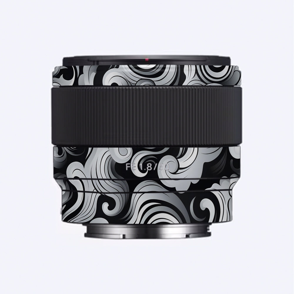 Smoke Swirl Sony FE 50mm f/1.8 Camera Lens Skin