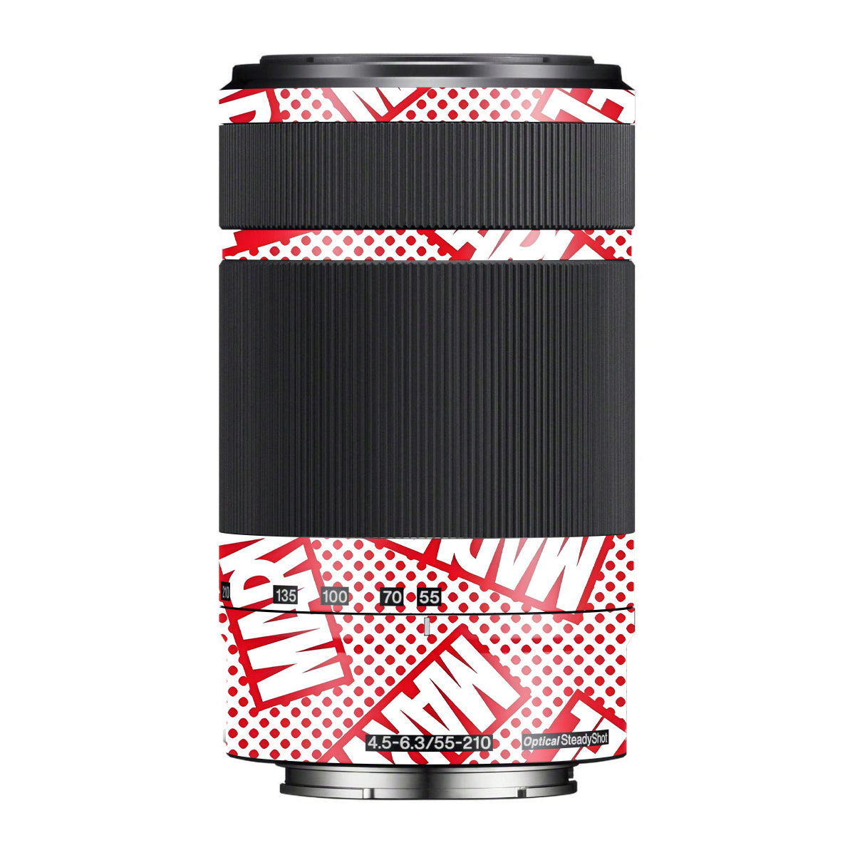 Marvel Comics Sony E 55-210mm F/4.5-6.3 OSS Camera Lens Skin