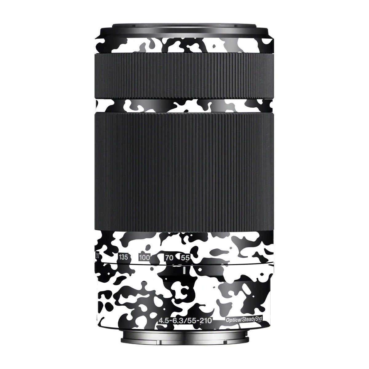 Snow Camo Sony E 55-210mm F/4.5-6.3 OSS Camera Lens Skin