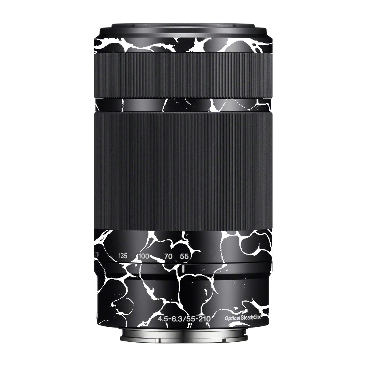 White Web Sony E 55-210mm F/4.5-6.3 OSS Camera Lens Skin