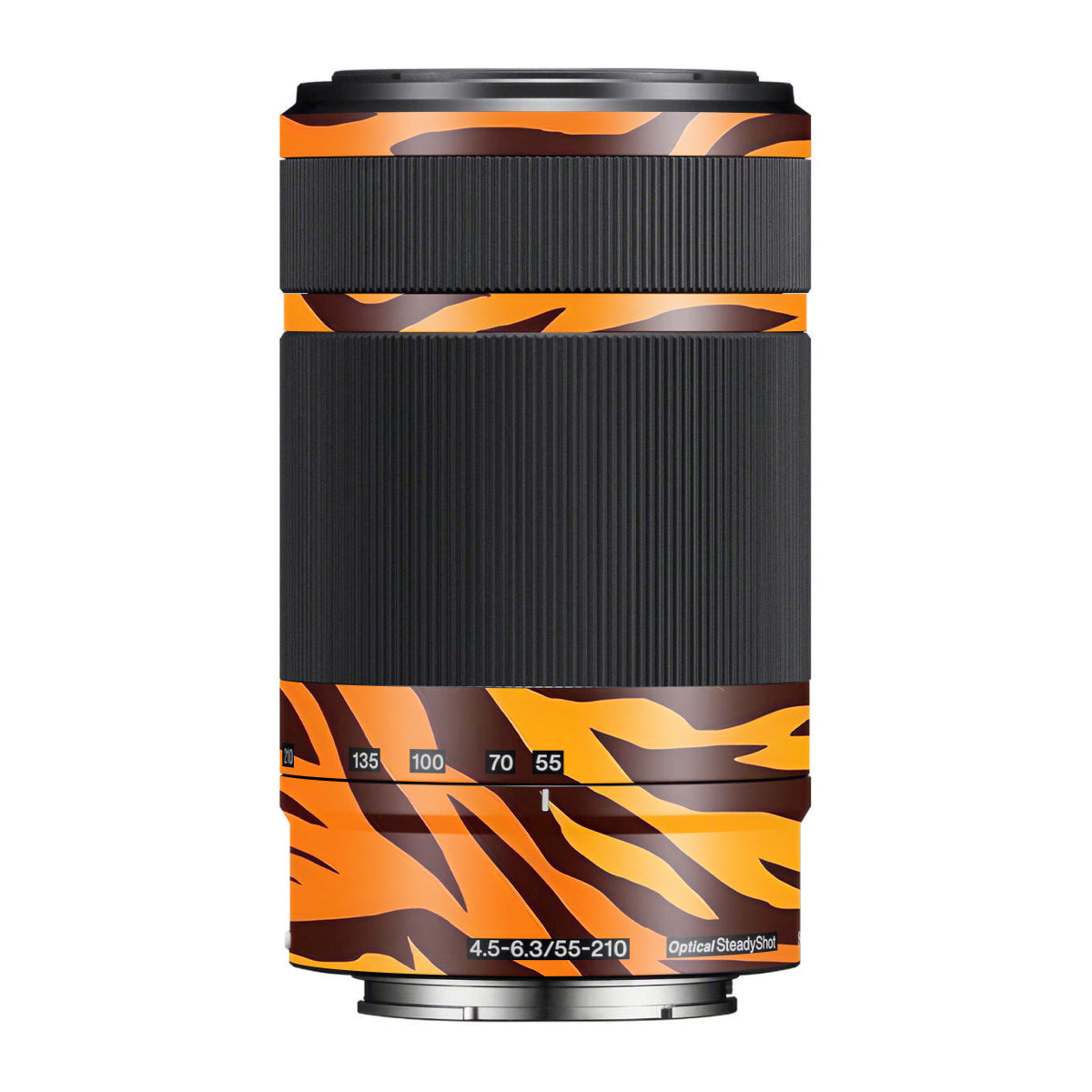 Wild Tiger Stripes Sony E 55-210mm F/4.5-6.3 OSS Camera Lens Skin