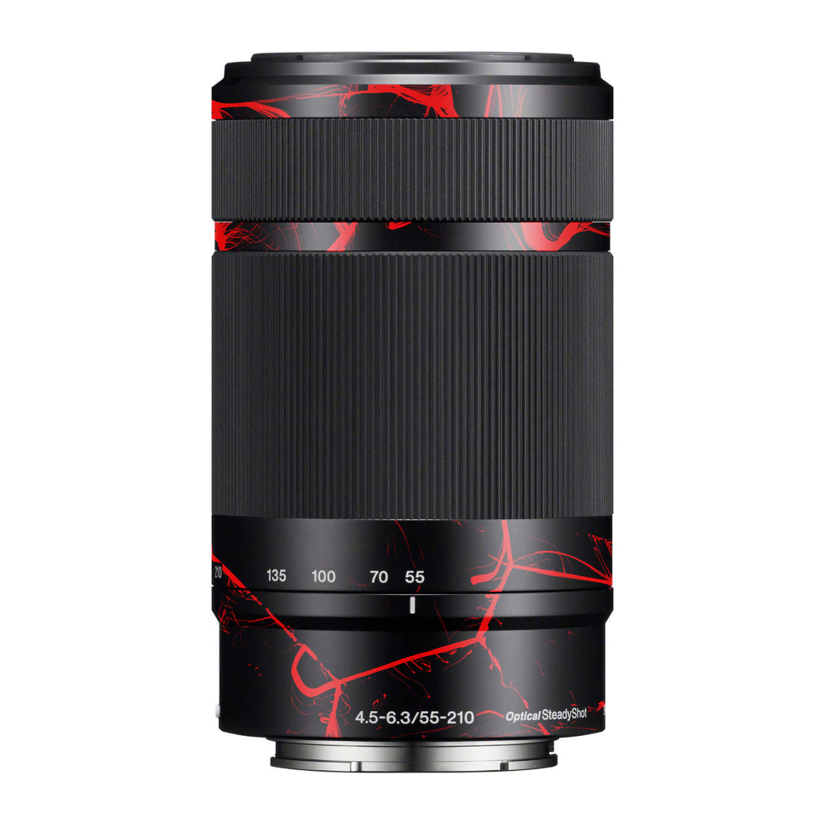Red Neural Grid Sony E 55-210mm F/4.5-6.3 OSS Camera Lens Skin