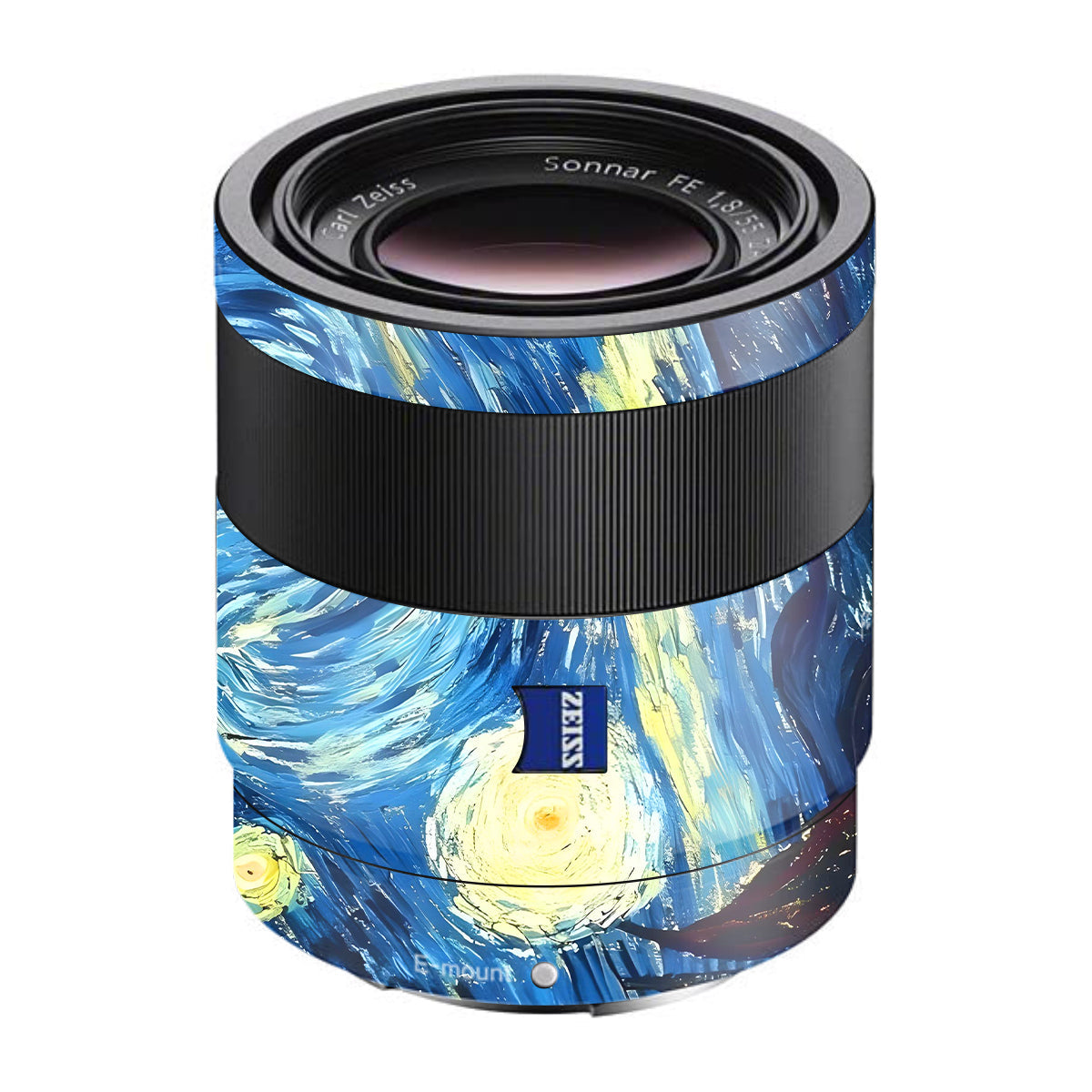 Starry Night Art Sony FE 55mm F/1.8 ZA Camera Lens Skin