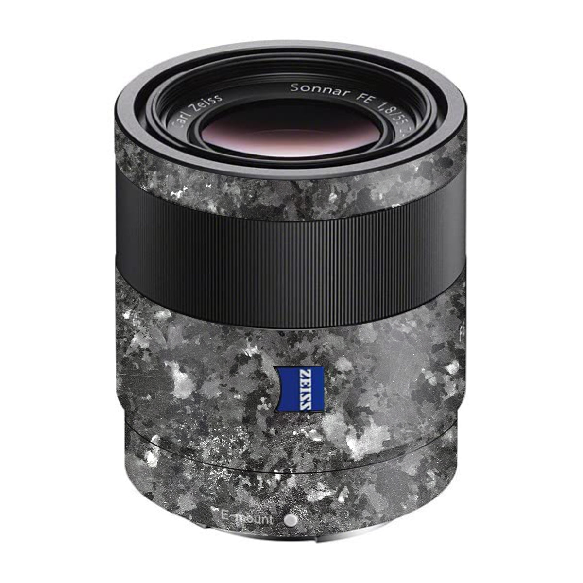 Black Granite Sony FE 55mm F/1.8 ZA Camera Lens Skin
