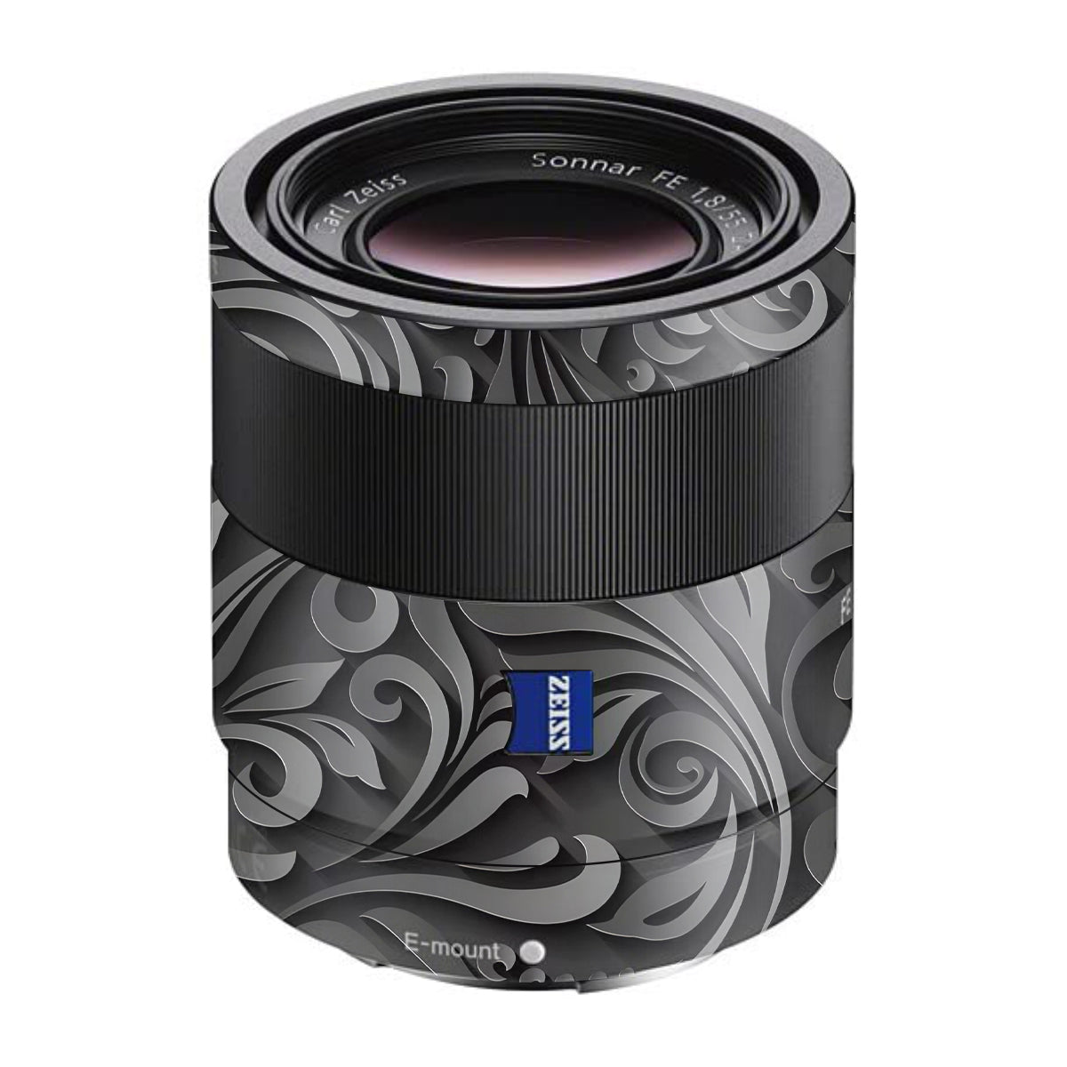 Shadow Swirl Sony FE 55mm F/1.8 ZA Camera Lens Skin