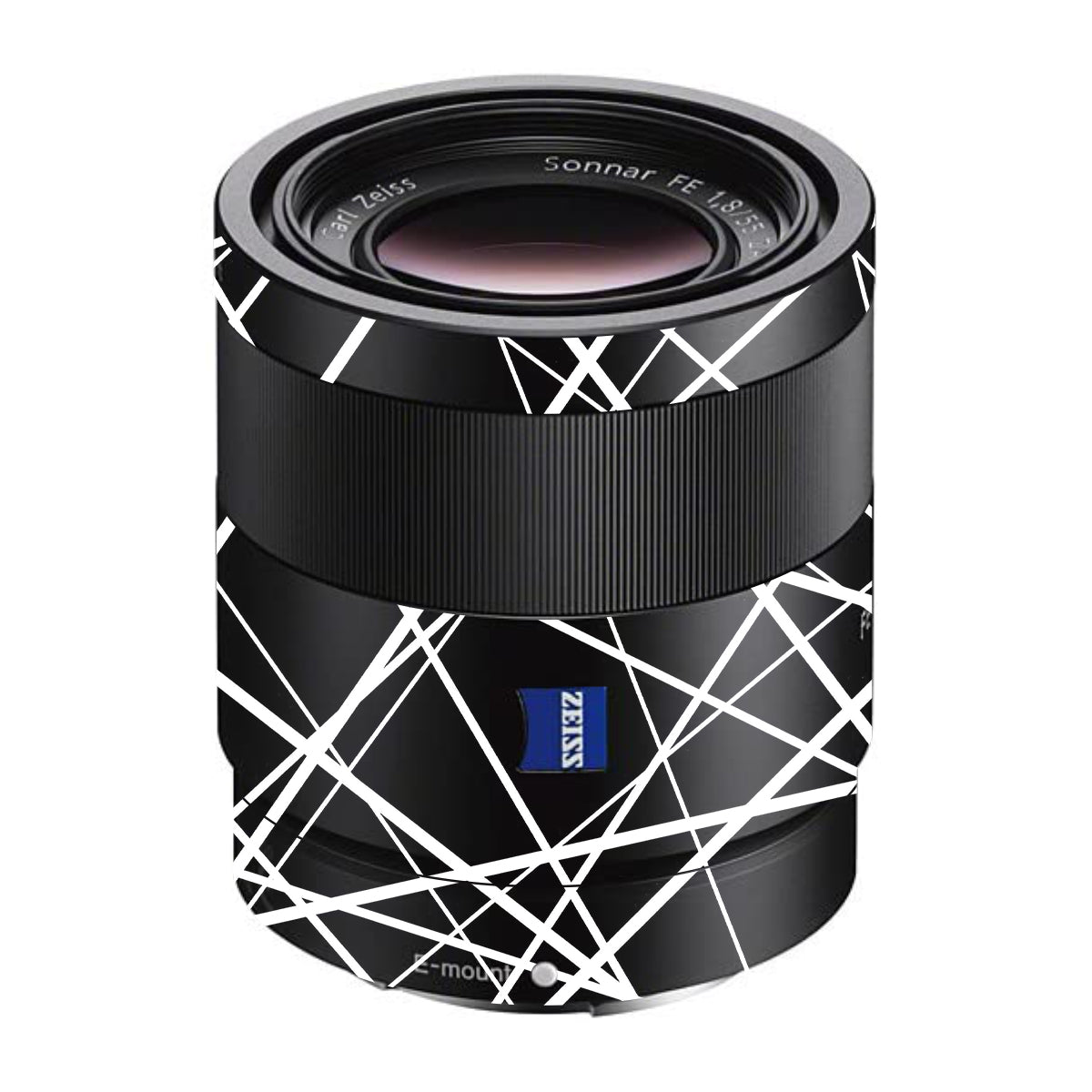 Mono Grid Sony FE 55mm F/1.8 ZA Camera Lens Skin