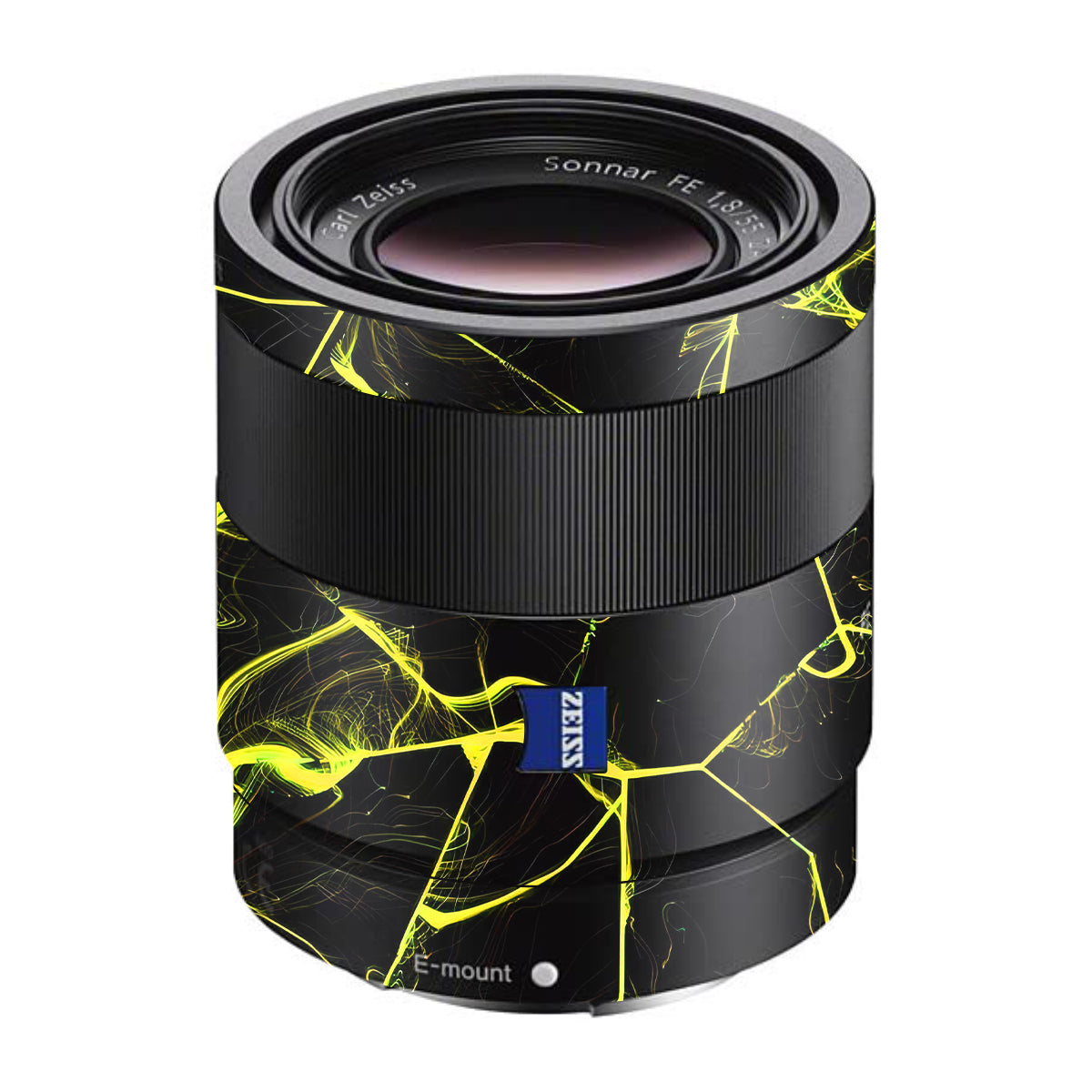 Plasma Grid Sony FE 55mm F/1.8 ZA Camera Lens Skin