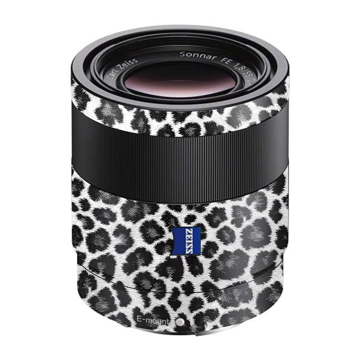 Snow Leopard Spots Sony FE 55mm F/1.8 ZA Camera Lens Skin