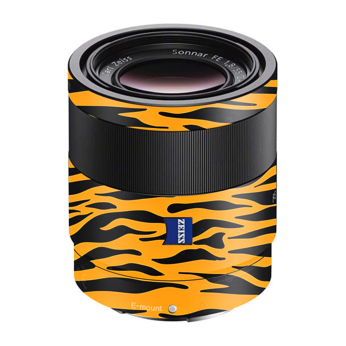 Savanna Tiger Stripes Sony FE 55mm F/1.8 ZA Camera Lens Skin