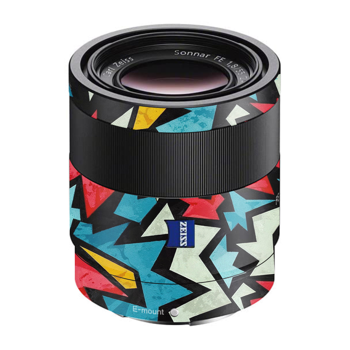 Pop Art Lightning Sony FE 55mm F/1.8 ZA Camera Lens Skin